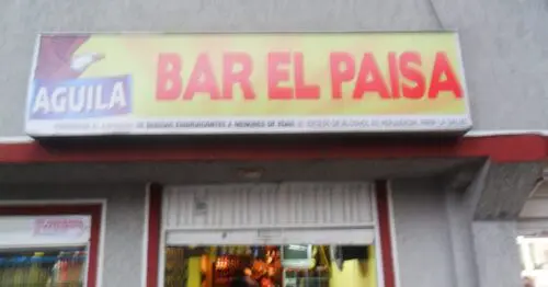 BAR EL PAISA CARRERA 5 CON 48 BAR EL PAISA CARRERA 5 CON 48